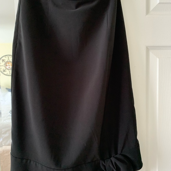 Authentic vintage Prada black skirt size 44 with bow on the back - Picture 5 of 13